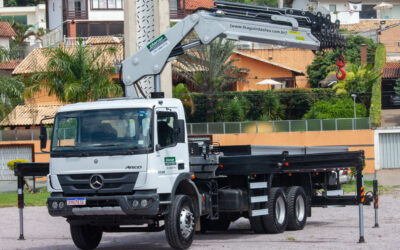 Caminhão Munck: Versatilidade e Segurança no Transporte de Cargas Pesadas